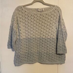 Norton Studio Women’s Vintage Crocheted Sweater, 2X